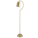 Zeid Floor Lamp Brass