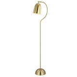 Safavieh Zeid Floor Lamp Brass FLL4059A 889048650527