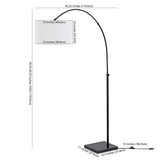 Safavieh Katla Floor Lamp Black Metal FLL4109A