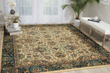 Nourison Nourison 2020 NR201 Persian Machine Made Loomed Indoor Area Rug Ivory 8' x 10'6" 99446363848