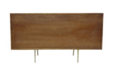 Porter Designs Estella Solid Handcarved Wood Transitional Cabinet Brown 05-125-31-02613