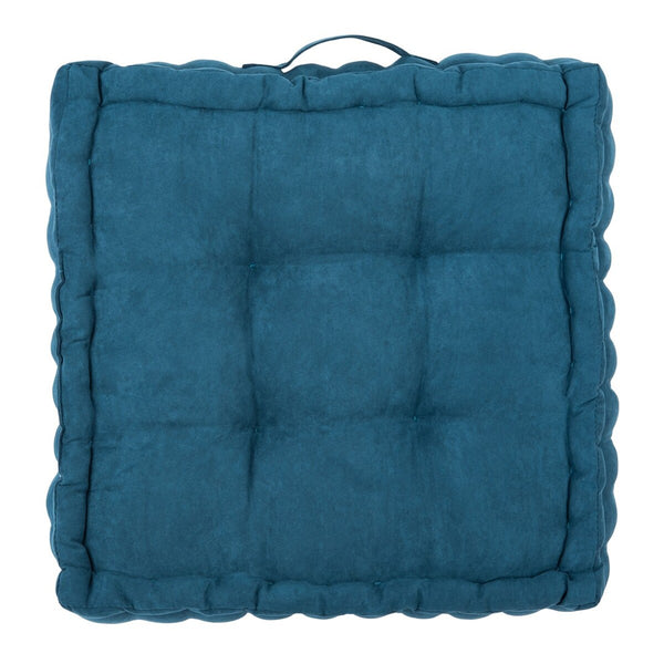 Safavieh Gardenia Floor Pillow Dark Turquoise / - 100% Polyester FLP1002B-2424