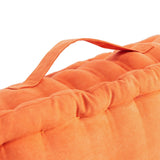 Safavieh Gardenia Floor Pillow Orange 100% Polyester FLP1002D-2424