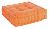 Safavieh Gardenia Floor Pillow Orange 100% Polyester FLP1002D-2424