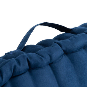 Safavieh Gardenia Floor Pillow Navy 100% Polyester FLP1002E-2424