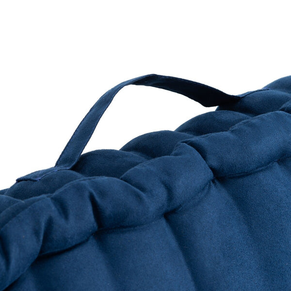 Safavieh Gardenia Floor Pillow Navy 100% Polyester FLP1002E-2424