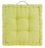 Safavieh Gardenia Floor Pillow Light Green 100% Polyester FLP1002F-2424