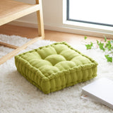 Safavieh Gardenia Floor Pillow Light Green 100% Polyester FLP1002F-2424