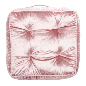 Primrose Floor Pillow - Plush Velvet Cushion for Stylish Seating and Chic Home Decor Accents