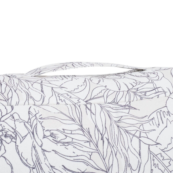 Safavieh Matlea Floor Pillow Beige / Grey Poly/Poly FLP1012A