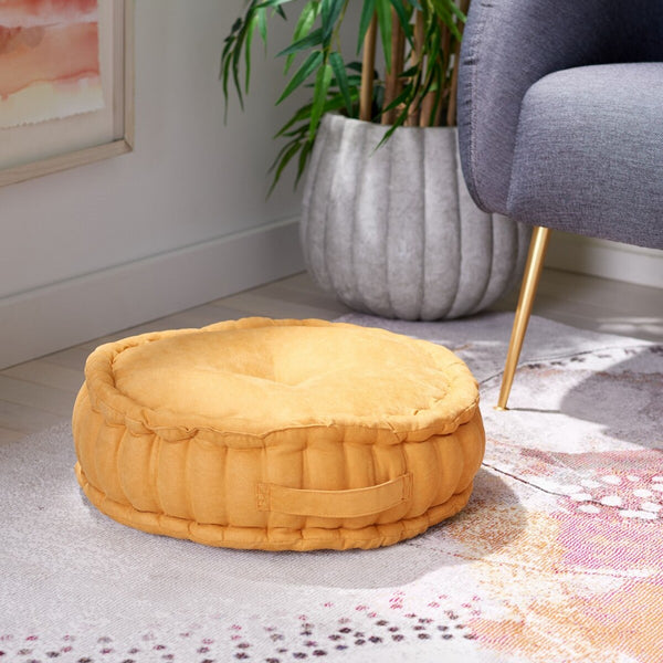 Payton Floor Pillow - Cozy Seating Solution for Movie Nights with Easy Transport Handle, 20" x 20"