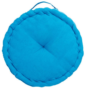 Payton Floor Pillow - Cozy Seating Solution for Movie Nights with Easy Transport Handle, 20" x 20"