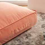 Safavieh Dulcie Floor Pillow Peach Pink Poly/Poly FLP1015A