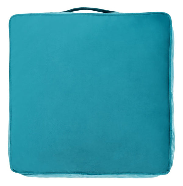 Safavieh Dulcie Floor Pillow Dark Green Poly/Poly FLP1015B