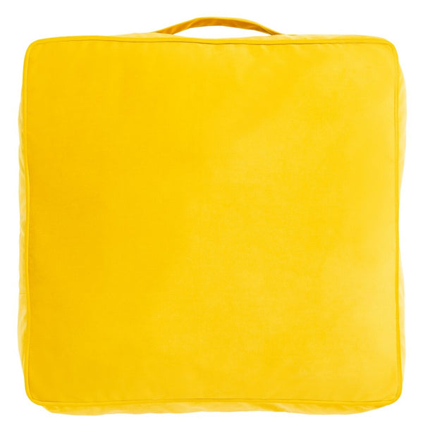 Safavieh Dulcie Floor Pillow Yellow Poly/Poly FLP1015D