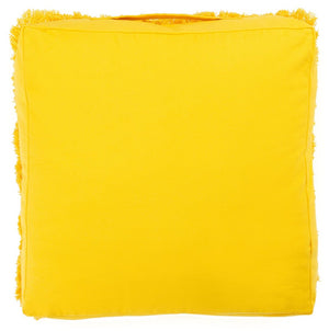 Safavieh Grema Floor Pillow Yellow 100% Cotton  FLP1018B