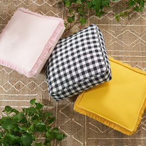 Safavieh Grema Floor Pillow Pink 100% Cotton  FLP1018C