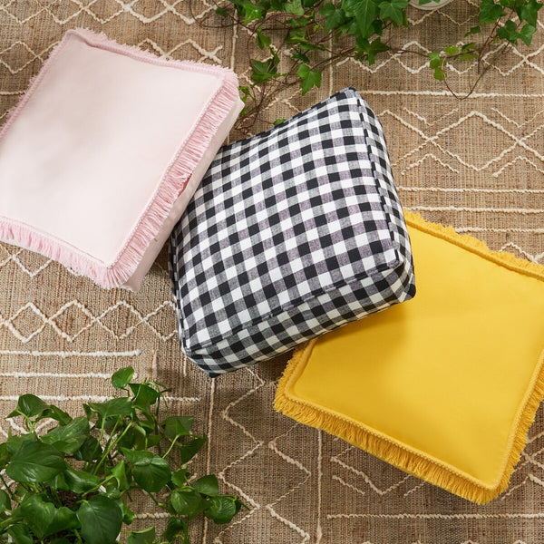 Safavieh Grema Floor Pillow Pink 100% Cotton  FLP1018C