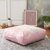 Safavieh Sarla Floor Pillow Pink / Gold 100% Polyester With Polyfill FLP1024A-2626RD