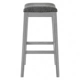 Grover Fabric Bar Stool Lyon Dark Gray