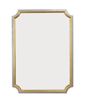 Zeugma FM115-C SILVER & GOLD Wall Mirror