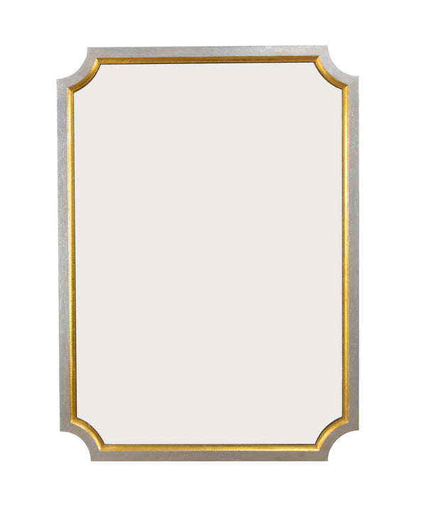 Zeugma FM115-C SILVER & GOLD Wall Mirror