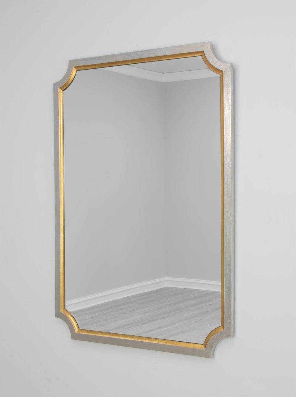 Zeugma FM115-C SILVER & GOLD Wall Mirror