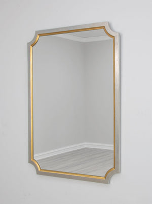 Zeugma FM115-C SILVER & GOLD Wall Mirror