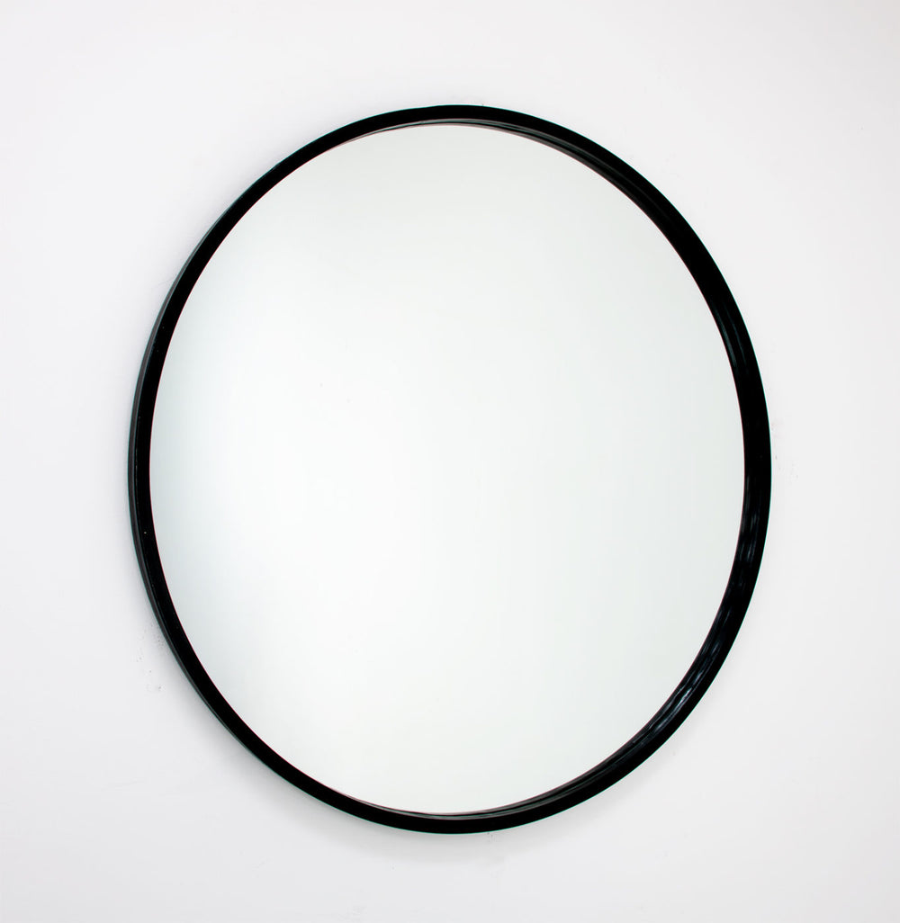 Zeugma FM131 Black Large Round Mirror