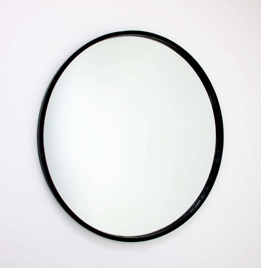 Zeugma FM131 Black Large Round Mirror