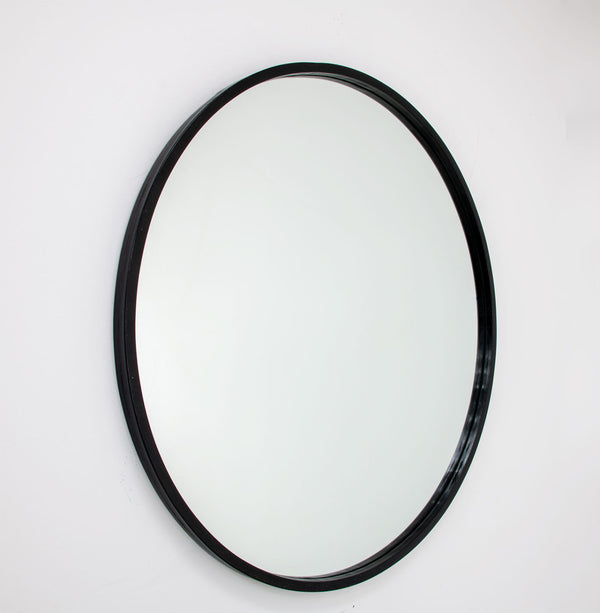 Zeugma FM131 Black Large Round Mirror