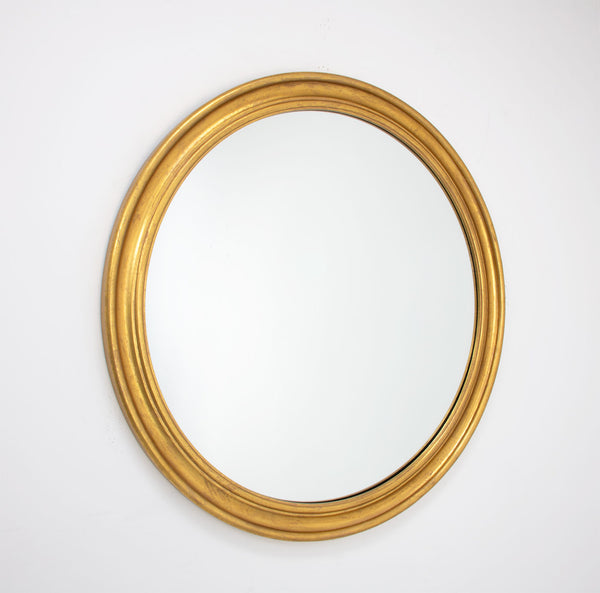 Zeugma FM147 Gold Round Mirror