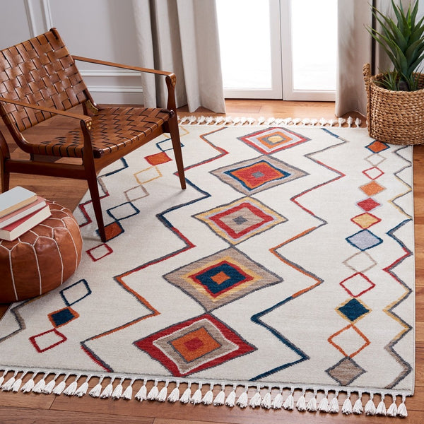 Safavieh Farmhouse 599 Power Loomed 100% Polyester Bohemian Rug FMH599A-9