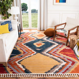 Safavieh Farmhouse 803 Powerloomed 75% Polyester 21% Cotton 4% Latex Traditional Rug FMH803C-3