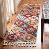 Safavieh Farmhouse 805 Powerloomed 75% Polyester 21% Cotton 4% Latex Traditional Rug FMH805F-3