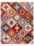 Safavieh Farmhouse 805 Powerloomed 75% Polyester 21% Cotton 4% Latex Traditional Rug FMH805F-3