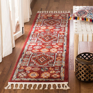 Safavieh Farmhouse 814 POWER LOOMED 75% Polyester 21% Cotton 4% Latex Traditional Rug FMH814Q-3