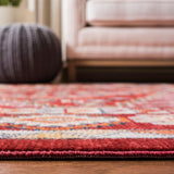 Safavieh Farmhouse 814 Powerloomed 75% Polyester 21% Cotton 4% Latex Traditional Rug FMH814Q-6