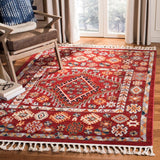 Safavieh Farmhouse 814 Powerloomed 75% Polyester 21% Cotton 4% Latex Traditional Rug FMH814Q-6