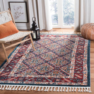 Safavieh Farmhouse 820 Powerloomed 75% Polyester 21% Cotton 4% Latex Traditional Rug FMH820A-24