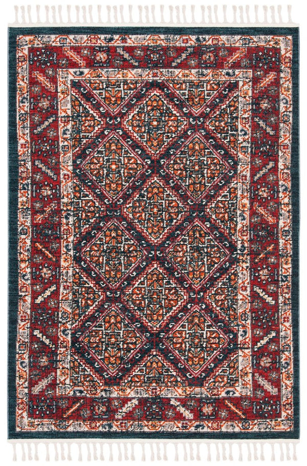 Safavieh Farmhouse 820 Powerloomed 75% Polyester 21% Cotton 4% Latex Traditional Rug FMH820A-24