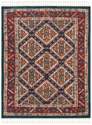 Safavieh Farmhouse 820 Powerloomed 75% Polyester 21% Cotton 4% Latex Traditional Rug FMH820A-24