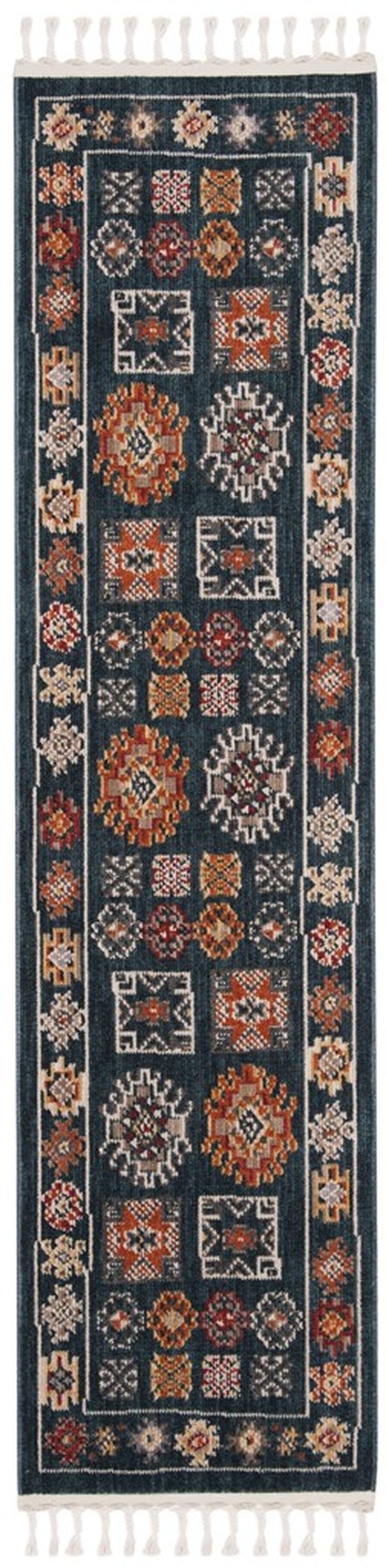 Safavieh Farmhouse 822 Powerloomed 75% Polyester 21% Cotton 4% Latex Traditional Rug FMH822N-26