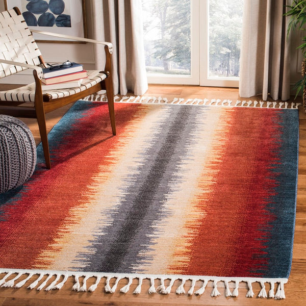 Safavieh Farmhouse 824 POWER LOOMED 75% Polyester 21% Cotton 4% Latex Traditional Rug FMH824N-3