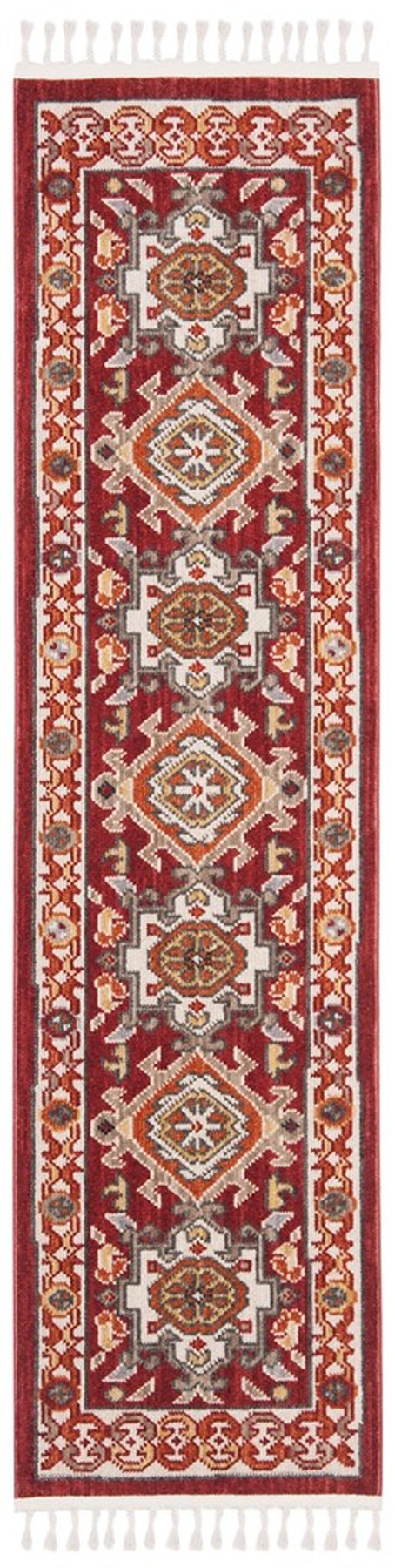 Safavieh Farmhouse 825 POWER LOOMED 75% Polyester 21% Cotton 4% Latex Traditional Rug FMH825A-3