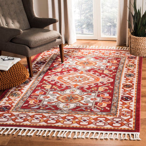 Safavieh Farmhouse 825 POWER LOOMED 75% Polyester 21% Cotton 4% Latex Traditional Rug FMH825A-3