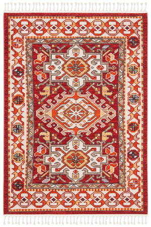 Safavieh Farmhouse 825 POWER LOOMED 75% Polyester 21% Cotton 4% Latex Traditional Rug FMH825A-3