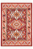 Farmhouse 825 POWER LOOMED 75% Polyester 21% Cotton 4% Latex Traditional Rug