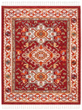 Safavieh Farmhouse 825 POWER LOOMED 75% Polyester 21% Cotton 4% Latex Traditional Rug FMH825A-3