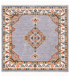 Safavieh Farmhouse 830 Powerloomed 75% Polyester 21% Cotton 4% Latex Traditional Rug FMH830E-3